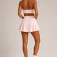 Pink Tennis Halter Bra
